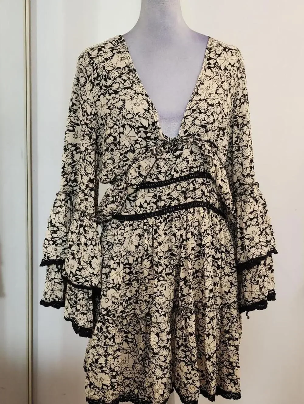 Free People size floralstyle